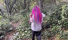 Outdoor Forest Rough Sex And Spanking Teen Girl Pussy Fucked Cummed In Mouth And Squirted!