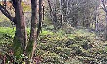 Outdoor Forest Rough Sex And Spanking Teen Girl Pussy Fucked Cummed In Mouth And Squirted!