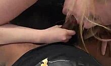 Ayla Harper and Omgianas give sultry POV blowjob.