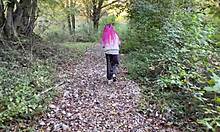 Outdoor Forest Rough Sex And Spanking Teen Girl Pussy Fucked Cummed In Mouth And Squirted!