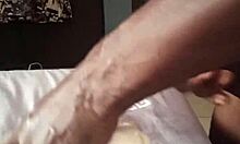 Jasmine Face Fucked Deep Throat On Furniture Edge.