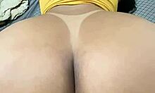 big assed woman enjoys eater's dick moaning on all fours with marquinha