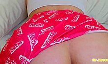 Paranaense brunette mature babe fucking in the bush complete in red and sheer outfits.