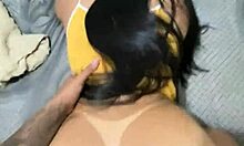 big assed woman enjoys eater's dick moaning on all fours with marquinha