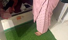 i fucked the horny neighbor in her pajamas, her big ass and tits bouncing wildly.