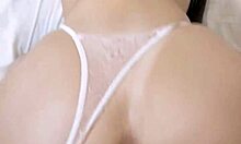 She's getting recorded while they pound her in doggystyle