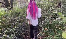 Outdoor Forest Rough Sex And Spanking Teen Girl Pussy Fucked Cummed In Mouth And Squirted!