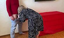 Stepmom relaxes big ass for anal with stepson