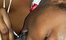 My girlfriend engages in oral activity with a friend