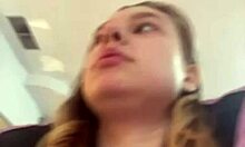 masturbate in taxi and mall with wet pussy close-up