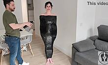 bts milf bondage prep with restraints and humiliation