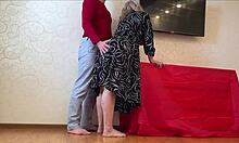 Stepmom relaxes big ass for anal with stepson