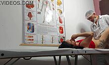 Doctor Fingers Ass and Fucks Patient Hard