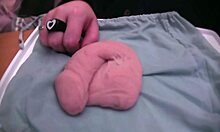 playing with soft fake toy