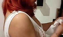 Wife Wears Sexy Outfit While Washing Dishes, Husband Can't Resist Fucking Her