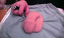 playing with soft fake toy