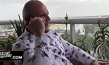 Pretty Blonde Goldie Rush Rides Huge Meaty Dick