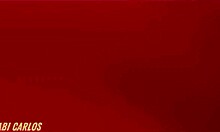 Blonde Housewife Enjoys Threesome With Trainer And Cuckold In Bedroom