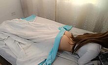 Sassy Stepsister Teases Anal on Halloween with Perfect Curves