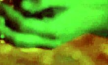 Brunette couple taken by aliens for live galactic sex show