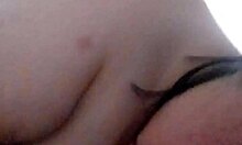 My girlfriend masturbates and fingers herself passionately