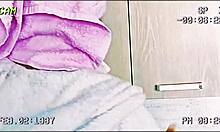 household chores sex tape with housewife in sexy stockings