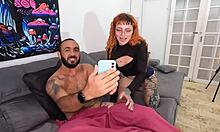 ruiva teve a buceta bem fodida pelo amigo na live