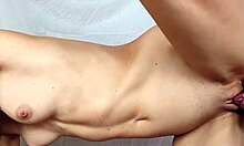 Lick my step sister's wet pussy then pound her dripping for massive cumshot!