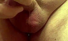 Grandpa reveals flaccid cock in close-up amateur moment