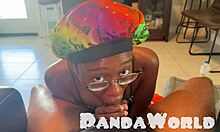 Ghetto Bonnet Ebony Whore Intensely Worships My Big Black Cock