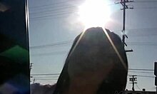 Real amateur waitress in sloppy blowjob and rough sex 😈