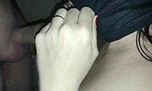 Real cuckold kiss after cum in mouth - Karina and Lucas.