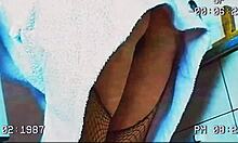 household chores sex tape with housewife in sexy stockings