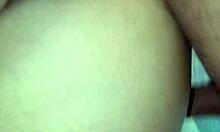 my wife gives wet messy blowjob after rough fuck then dominates in amazon position