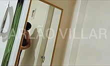 Blonde slut with big black cock