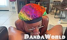 Ghetto Bonnet Ebony Whore Intensely Worships My Big Black Cock