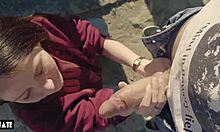 Whore wants cock outdoors.