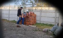 sexy latina flashes pussy at work, caught on security cams for public fetish fun 😏