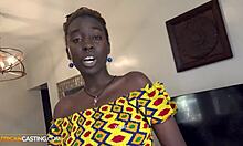 Ebony Slut with Saggy Tits in Sloppy Blowjob and POV Reverse Cowgirl