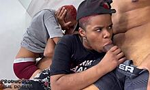 Different orgy unfolds in motel room with caresses and more