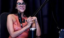 Best moments of the hot couple in prelim podcast with bia hot - part 1 on sheer red