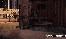 Poor Goldie begs 'Fuck me rough in this gangbang party!'