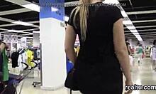 Exquisite czech teen gets seduced in the shopping centre and nailed in pov