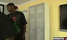 Naive Tiny Titted Blonde Teen Interracial Gangbanged