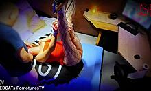 hey, this tied wife got multiple creampies and ended up pregnant by a total stranger