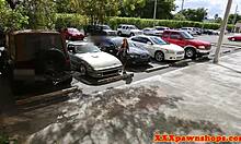 Amateur pawnee gets her pussy drilled hard in the back office