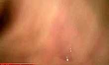 Super slim ladyboy strips lingerie and fucks eggplant?