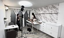 Juan Bustos Voyeur Footage of Karolin Gomezxx and Millan Rodriguez Behind the Scenes