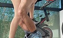 Argentinian Stepsister Sucks Dick in Gym