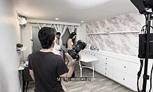 Juan Bustos Voyeur Footage of Karolin Gomezxx and Millan Rodriguez Behind the Scenes